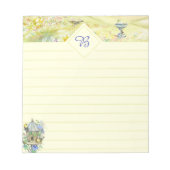 Vogels in het notitieblok van de tuin (Voorkant)