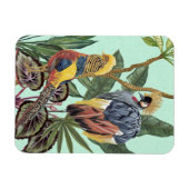 Vogels in het paradijs - grote vogels magneet (Horizontaal)