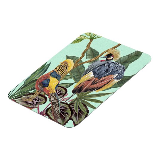 Vogels in het paradijs - grote vogels magneet (Linkerzijde)