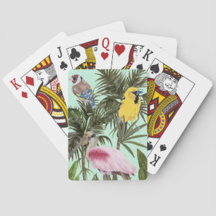 Vogels in het Paradijs Pokerkaarten
