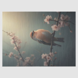 Vogels in het voorjaar tissuepapier