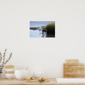 Vogels in het Water Poster (Keuken)