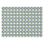  vogels in kerstmis tafelkleed (Voorkant (Horizontaal))