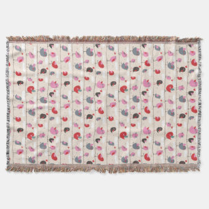 Vogels in liefde deken