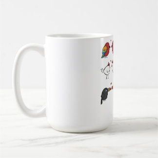 Vogels in liefde koffiemok
