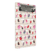 Vogels in liefde mini klembord (Schuin)