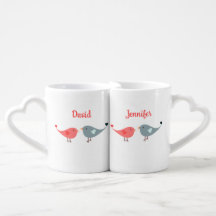 Vogels in liefde patroon Gelukkige Valentijnsdag l