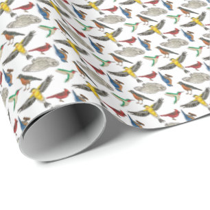Vogels! Inpakpapier