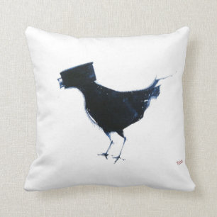vogels kijken naar kussen