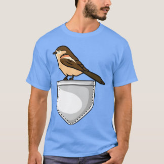 Vogels kijken Zangvogel Ornitholoog Kampeer gesche T-shirt