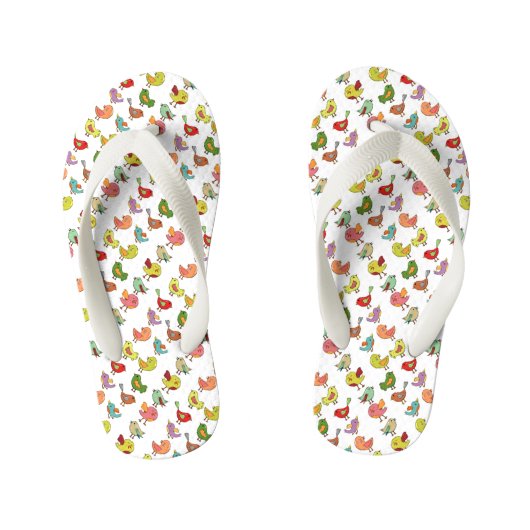 Vogels Kinder Teenslippers (Voetbed)