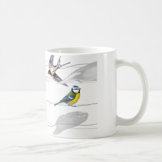 vogels koffiemok (Rechts)