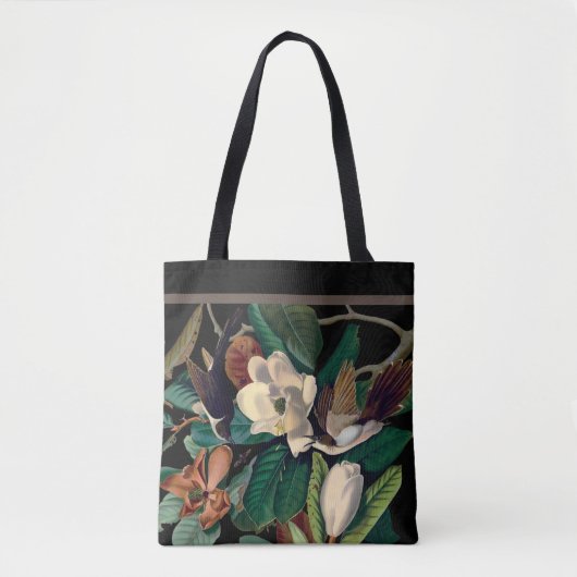 vogels met de Canvas tas van Magnolia (Voorkant)