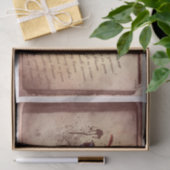  vogels met gedicht tissuepapier (Geschenk)