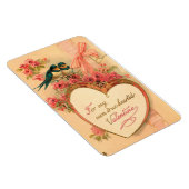  vogels met hartmagneet magneet (Rechterzijde)