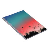 vogels met hoge vlieglengte notitieboek (Rechterzijde)