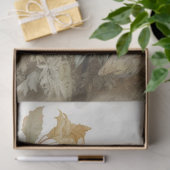 Vogels met lange veren tissuepapier (Geschenk)