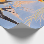 VOGELS MET LILY WRAPPING Paper Cadeaupapier (Hoek)