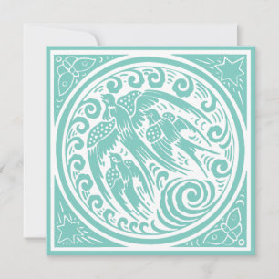 vogels met vlinders en sterren