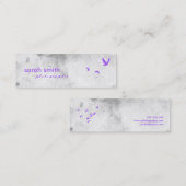 vogels mini visitekaartje (Voorkant / Achterkant)