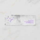 vogels mini visitekaartje (Achterkant)