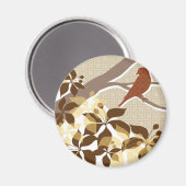 Vogels & Natuur Design3 Magnet Magneet (Voorkant / Achterkant)