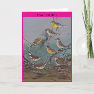 Vogels nr. 4 bedankkaart