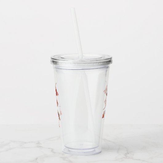 Vogels of Bobolinkvogels van de rijstbundel van Au Acryl Drinkbeker (Links)