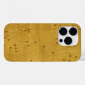 Vogels Oog Maple Wood Afbeelding Aangepast Hoesje- Case-Mate iPhone Case (Achterkant (horizontaal))