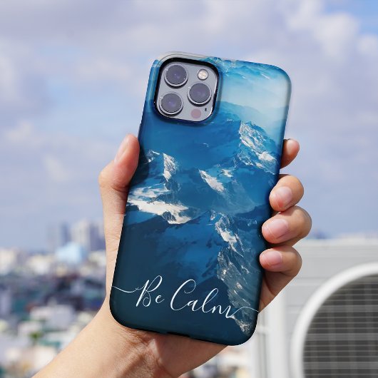 Vogels oog uitzicht van bergen-iphoneistassen. Hoe Case-Mate iPhone Case