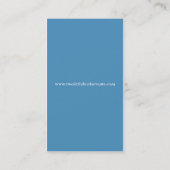 Vogels op bijkantoren visitekaartje (Achterkant)