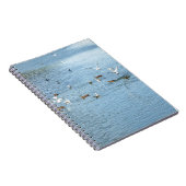 Vogels op de zomerrivier notitieboek (Rechterzijde)