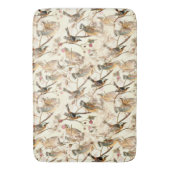 Vogels op een bijkantoor badmat (Voorkant Verticaal)