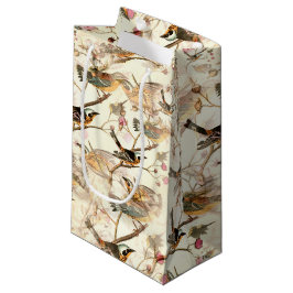 Vogels op een bijkantoor klein cadeauzakje