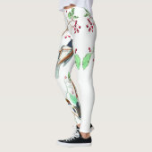 Vogels op een bijkantoor leggings (Links)