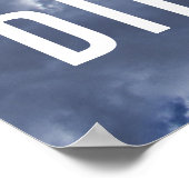 Vogels op een Wire Dare Poster (Hoek)