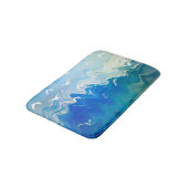 Vogels over de Zee Waves Badmat (Gekanteld)