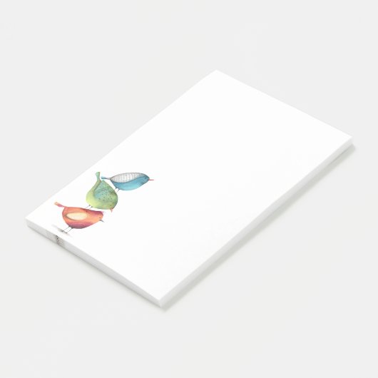 vogels post-it® notes (Schuin)