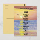 VOGELS, SCHEPEN EN KLEUTEN BRIEFKAART (Voorkant / Achterkant)