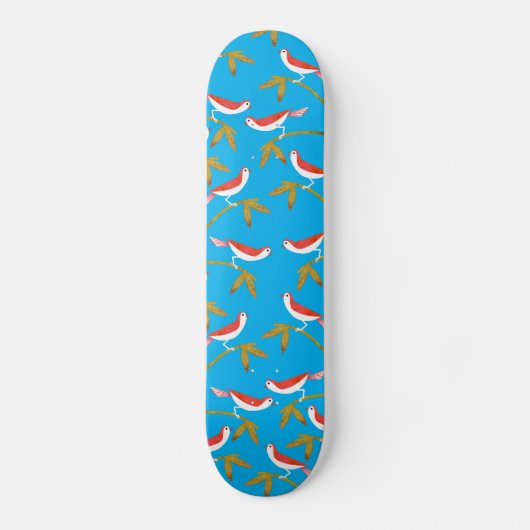 vogels skateboard (Voorkant)
