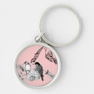vogels sleutelhanger