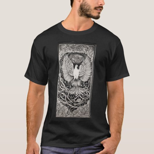vogels t-shirt (Voorkant)