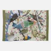  vogels theedoek (Horizontaal)