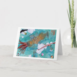 Vogels tijdens de vlucht kaart