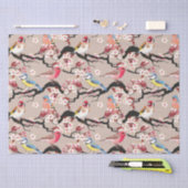 vogels tissuepapier (Craft)