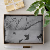  vogels tissuepapier (Geschenk)