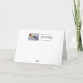 Vogels van Alle Kleuren Kaart (Achterkant)