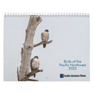 Vogels van de Pacifische noordwestelijke kalender 