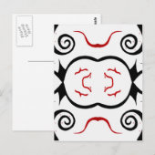 Vogels van de vlucht briefkaart (Voorkant / Achterkant)