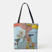 Vogels van een Canvas tas van de Veer (Achterkant)